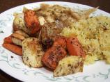 Festive Honey-Glazed Roasted Root Vegetables With Saffron