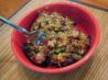 Cranberry, Sausage, and Apple Stuffing. Recipe by SweetsLady