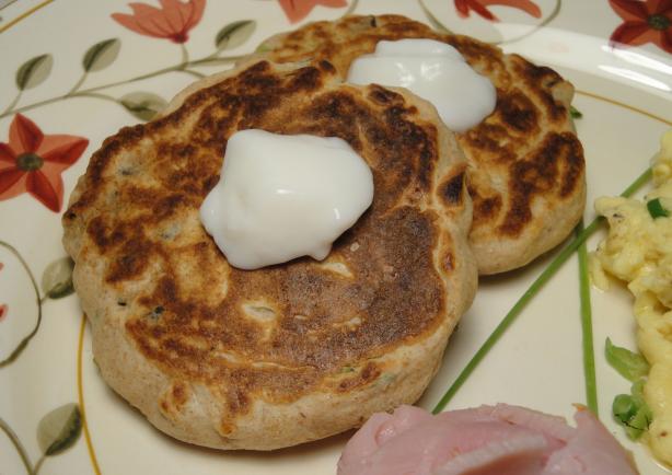 Mushroom Hotcakes/Pancakes. Photo by Debbwl