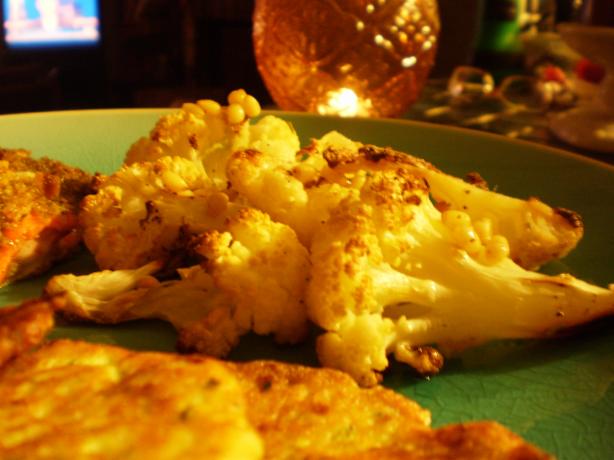 Pan-Roasted Cauliflower With Pine Nuts, Garlic and Rosemary. Photo by breezermom