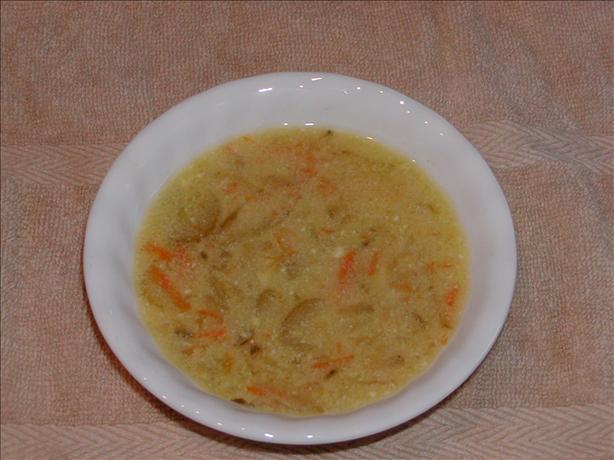 Zosia's Polish Dill Pickle Soup. Photo by brian48195