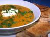 Roasted Pumpkin Soup With Roasted Garlic