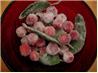 Sugared Cranberries and Sage Leaves