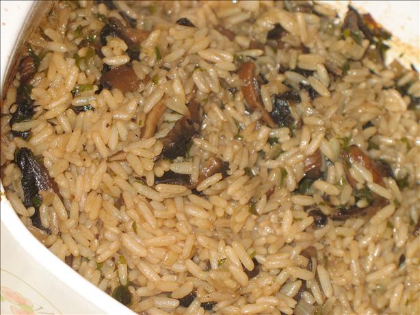 Mushroom and Rice Casserole. Photo by Lori Mama