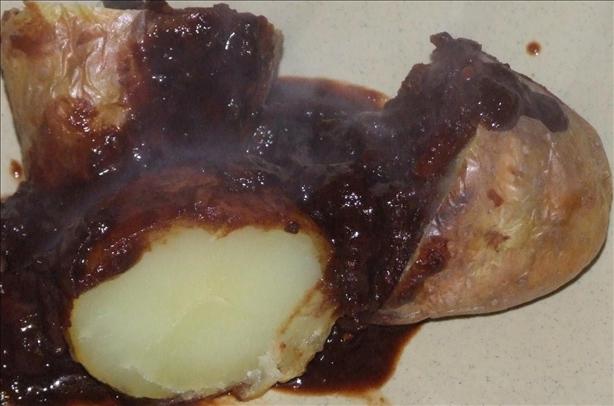 Baked Potato Ranchero. Photo by Peter J