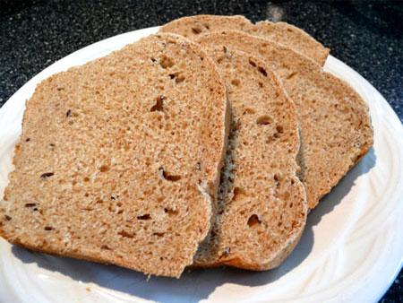 Russian Rye Bread for the Bread Machine. Photo by Mikekey