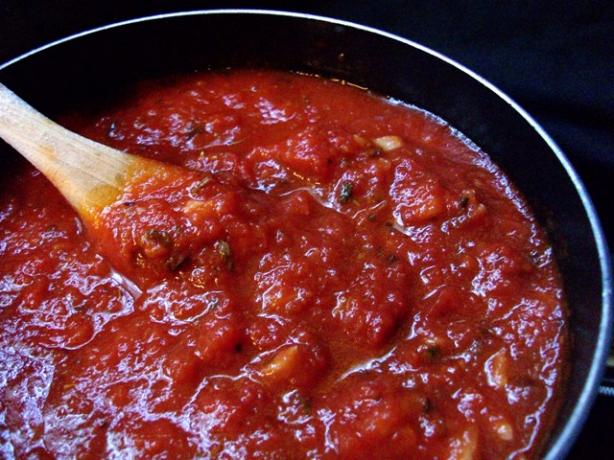 Olive Garden Gnocchi With Spicy Tomato and Wine Sauce. Photo by 2Bleu