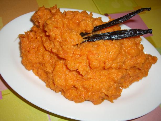 Vanilla Bean-Whipped Sweet Potatoes. Photo by Chef*Lee