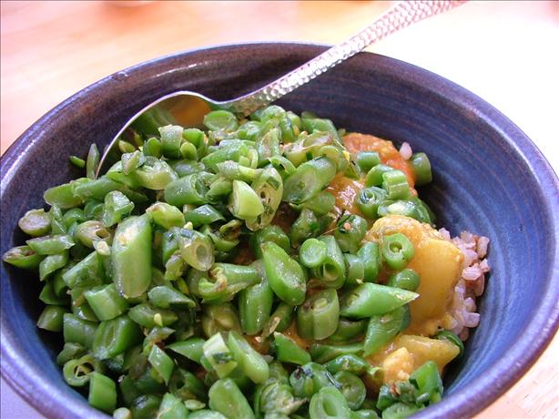 Shredded Green Beans. Photo by SassyStew