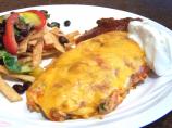 Spicy Spinach Mushroom Enchiladas