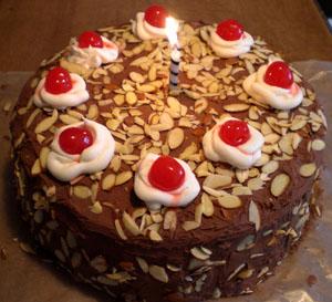 Cake from Portal. Photo by Mel P.