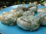 Stilton Mushrooms (Easy Microwave Fix)