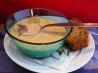 Smoked Oyster and Mushroom Soup. Recipe by Zurie