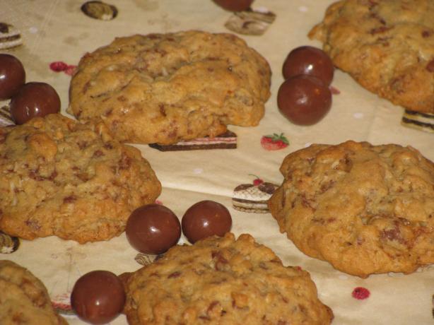 Toffee Malted Cookies. Photo by Shelby Jo