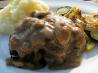 Salisbury Steak With Mushroom Sauce for 2. Recipe by Chef #429816