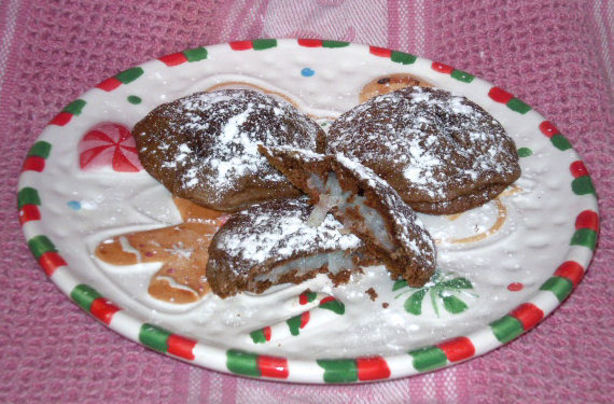 Coconut Filled Chocolate Cookies Aka Mounds Cookies. Photo by Karen=^..^=