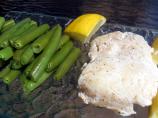 Steamed Fish (Without a Steamer) With Green Beans