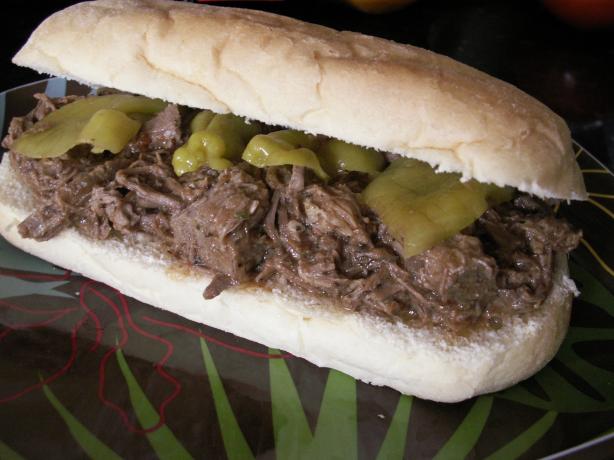 Bella's Crock Pot Italian Beef. Photo by JanuaryBride
