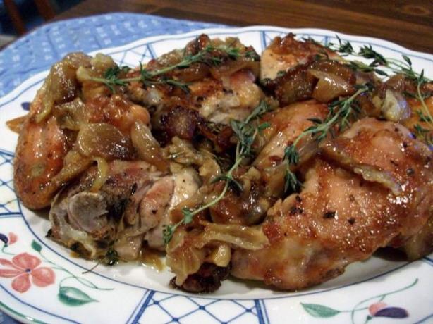 Good Eats 40 Cloves and a Chicken (Alton Brown). Photo by 2Bleu