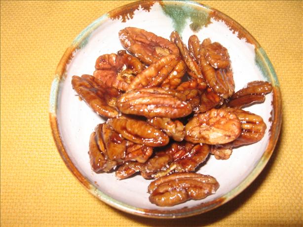 Maple Balsamic Pecans Les Fougeres. Photo by mary winecoff