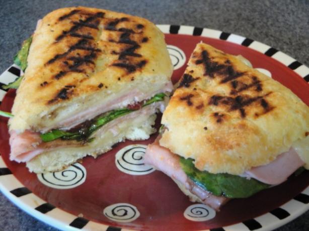 Unreal Ham and Cheese....on the Grillet. Photo by Muffin Goddess
