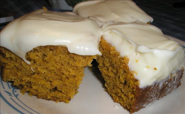 Pumpkin Bars(Paula Deen). Photo by Color Guard Mom