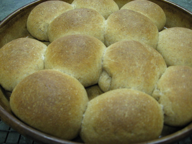 Whole-Wheat Parker House Rolls. Photo by MsSally