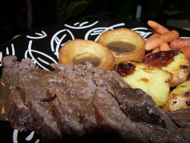 Jamie Oliver's Best Roast Beef. Photo by Baby Kato