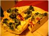 Mozzarella and Spinach Crostini. Recipe by loof