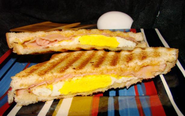 Grilled Breakfast Sandwich. Photo by Boomette