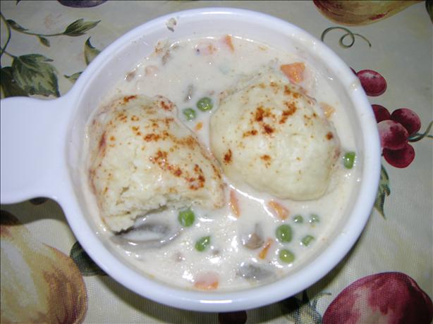 Quick Chicken and Dumplings. Photo by GrandmaIsCooking