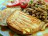 Two-Cheese Panini With Tomato-Olive Pesto