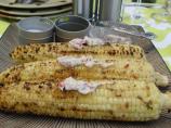 Grilled Corn on the Cob With Roasted Red Pepper Mayonnaise