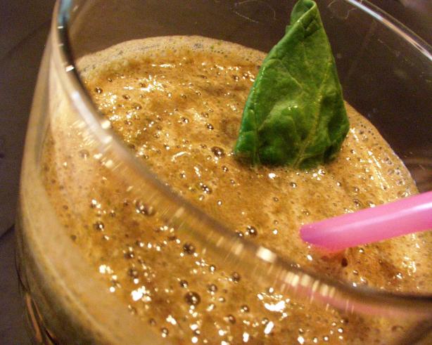 Chocolate Orange Green Smoothie. Photo by FLKeysJen