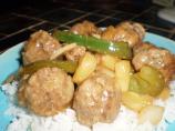 Sweet & Sour Meatballs