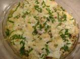 Orzo, Shrimp, and Pea Casserole