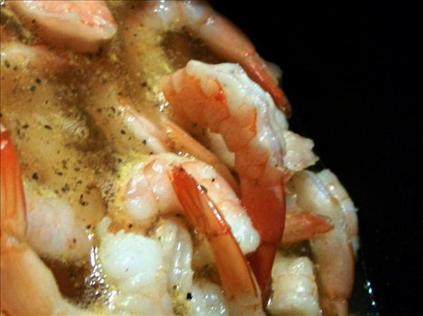 Boiled Shrimp in Beer With Cocktail Sauce. Photo by Marsha D.