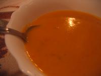 Winter Squash in Coconut Milk  (Fusion Soup)