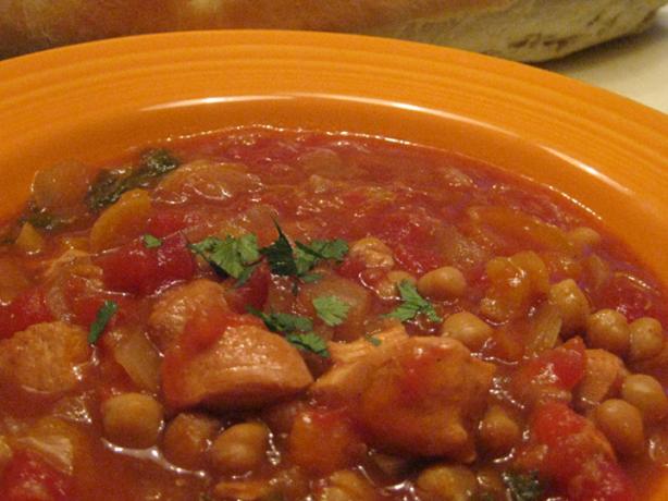 Moroccan Chicken Tagine (Crock Pot). Photo by Brooke the Cook in WI