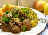 Quick Pan-Fried Chicken Livers With Apple, Onion and Sage
