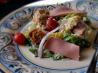 BBQ Ham Caesar Salad. Recipe by Tisme