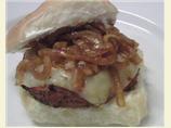 Bordertown Burgers With Spicy Onions. Photo by LizzieBug