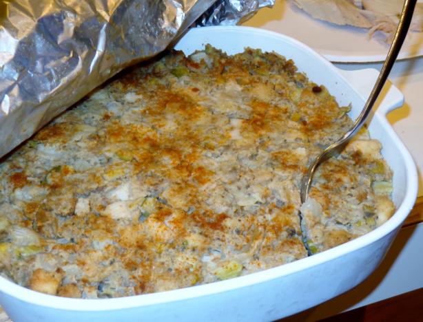 Moist Bread Dressing or Stuffing. Photo by Bonnie G #2