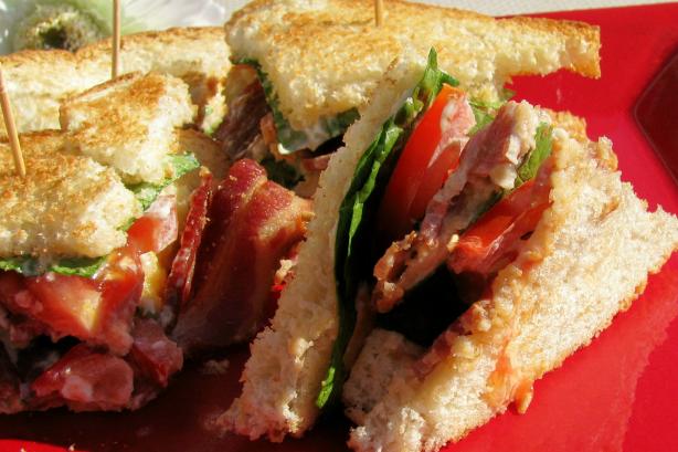 BLT Club Sandwich. Photo by lazyme