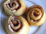 Cranberry Cream Cheese Pinwheels