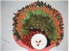 Thanksgiving Turkey Veggie Tray. Recipe by Lisa P.