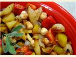 Honey Roasted Vegetables With Macadamia Nuts