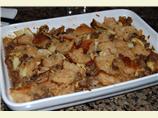 Artichoke-Sausage Stuffing / Dressing