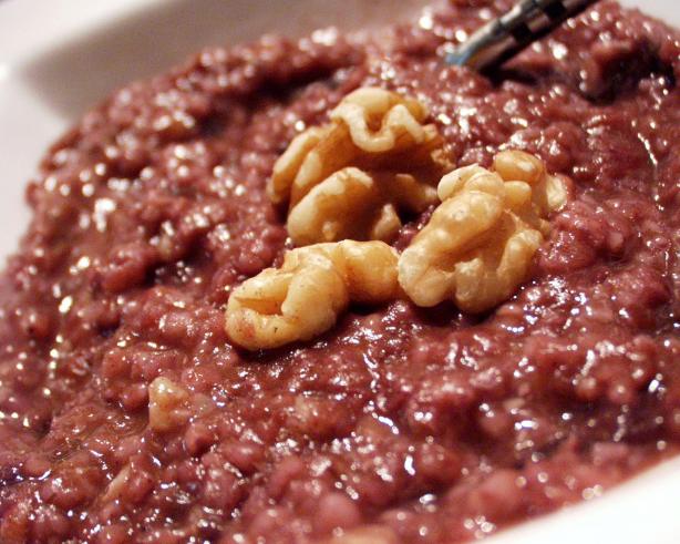 Purple Oatmeal. Photo by FLKeysJen