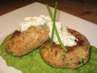 Tuna Pabucas (Patties) With Two Radish-Caper Sauce